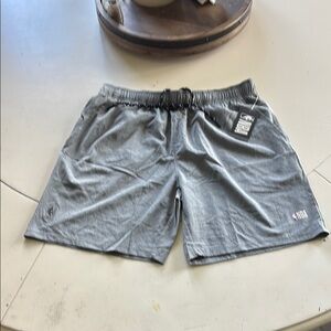 🥮🌺NBA Gray Athletic Shorts for Versatile Performance